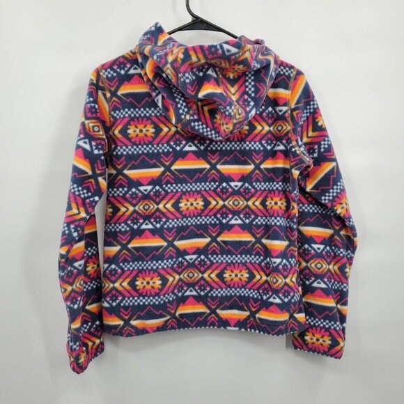 Columbia Benton Springs Long Sleeve Hoodie Girls Size Large NWT Half Zip Aztec - Picture 10 of 15